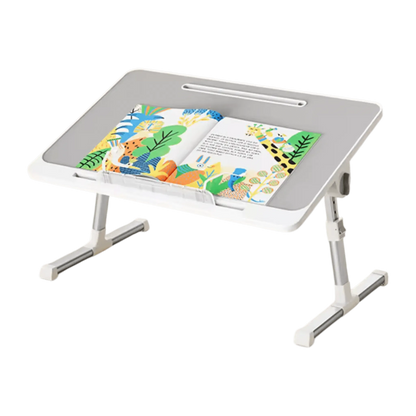 Foldable Laptop Stand Table for Bed or Sofa, portable and adjustable for comfortable use in any space, from xStore in Qatar.