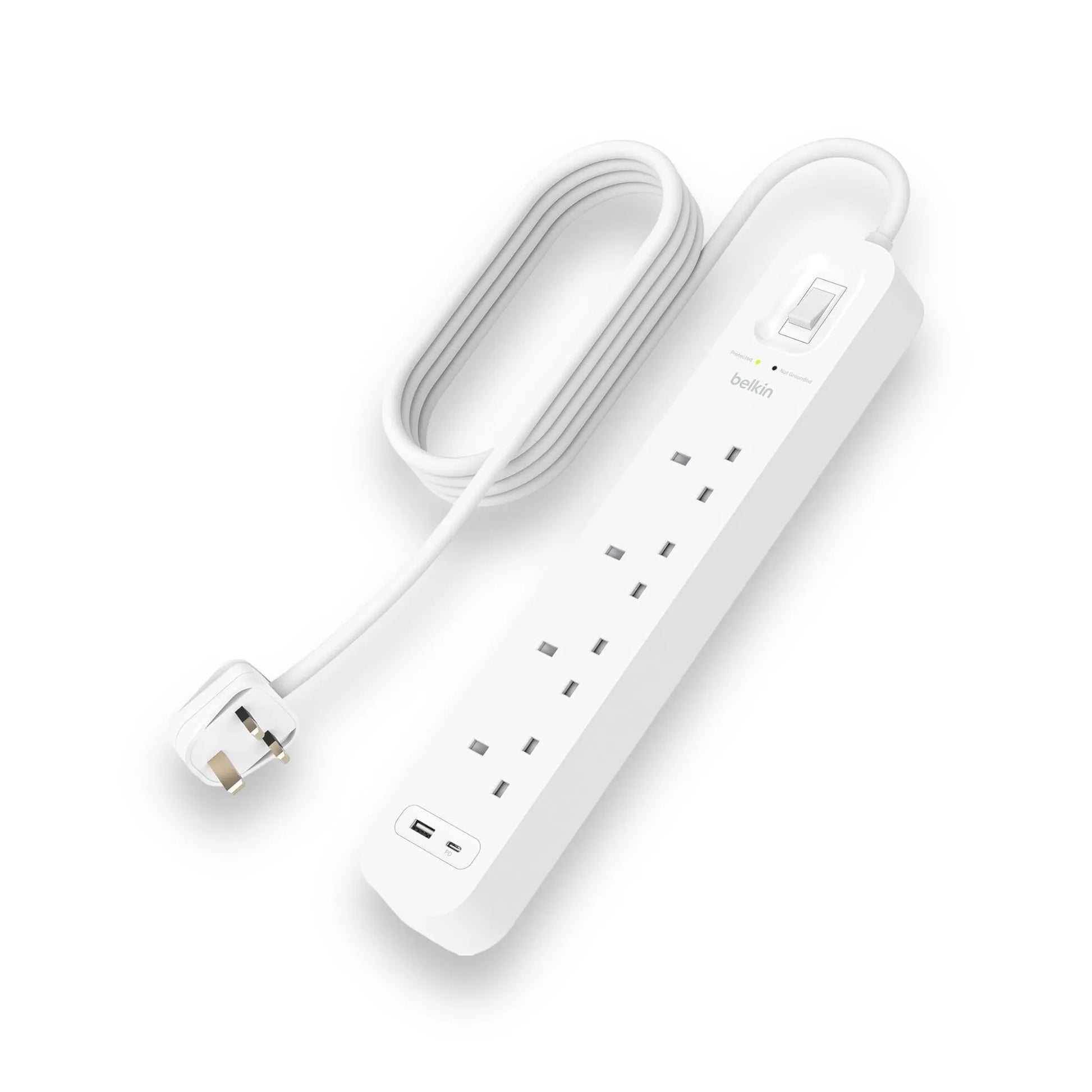 Belkin ‫محول بيلكن ٤ مداخل / منفذ تايب سي PD / منفذ USB-A‬ xStore