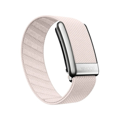 Champagne Platinum SuperKnit Luxe Band for Whoop, premium knit band with elegant design, from xStore in Qatar.