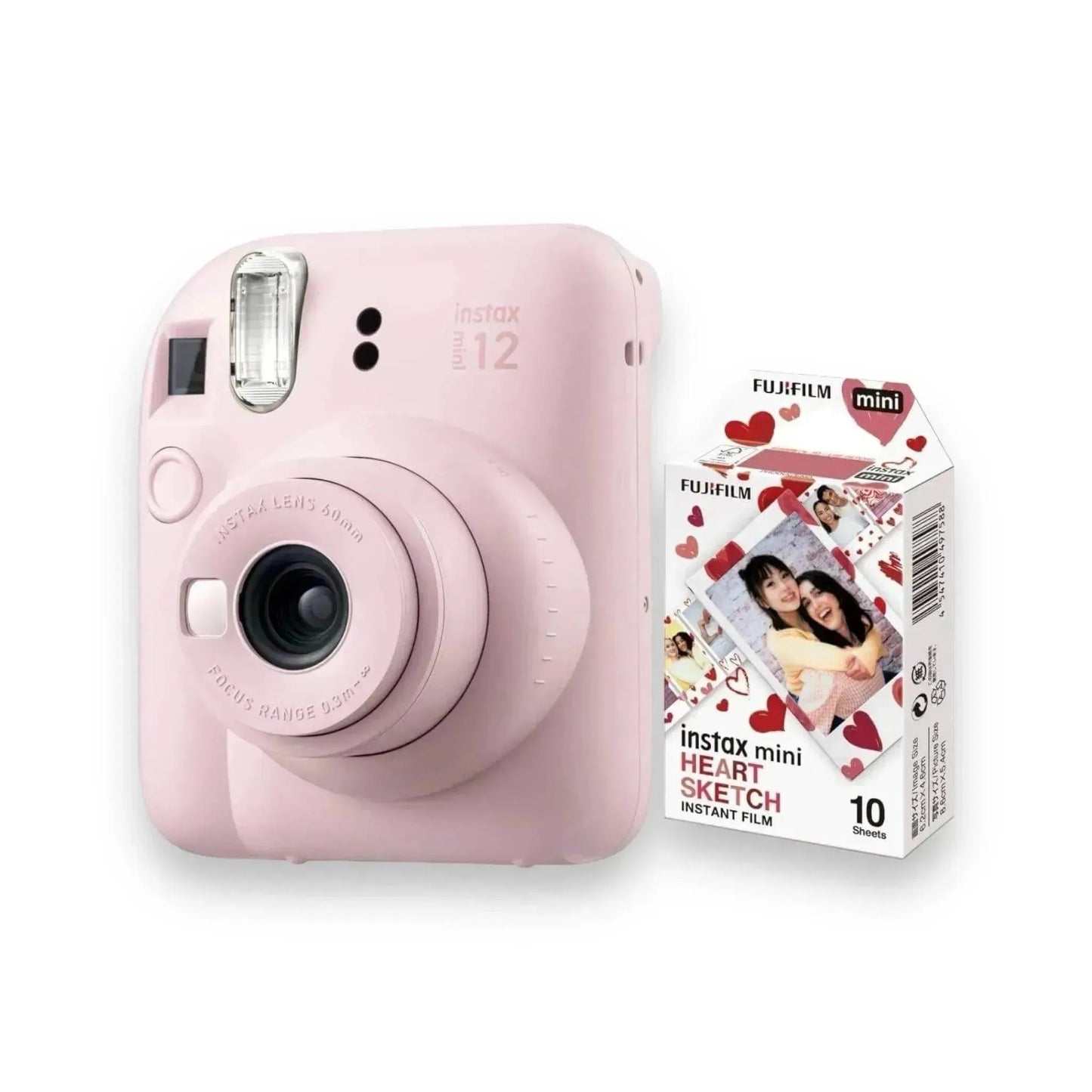 ‫كاميرا فورية Fujifilm Instax Mini 12 - مدمجة وسهلة الاستخدام، تطبع صورًا فورية، مثالية للذكريات، متوفرة في اكس ستور في قطر‬
