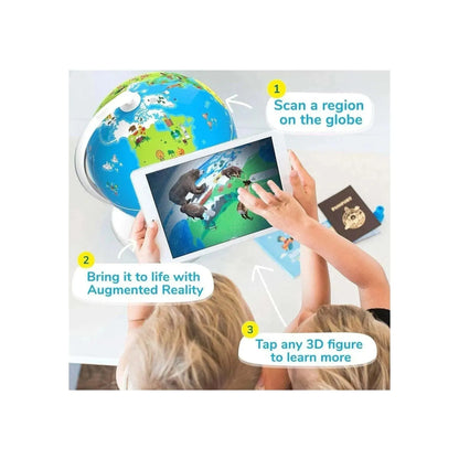 Shifu Orboot Earth Interactive AR Globe for Kids, fun educational tool with learning geography, from xStore in Qatar