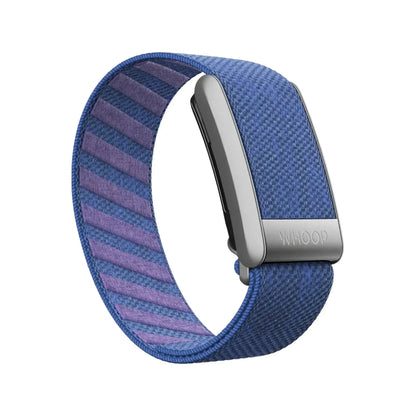 Sky Blue SuperKnit Band for Whoop, vibrant and durable knit band with a floral design, from xStore in Qatar.