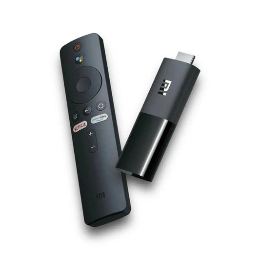 Xiaomi Mi TV Stick, portable streaming device from xStore in Qatar, offering HD streaming and easy setup for entertainment.

